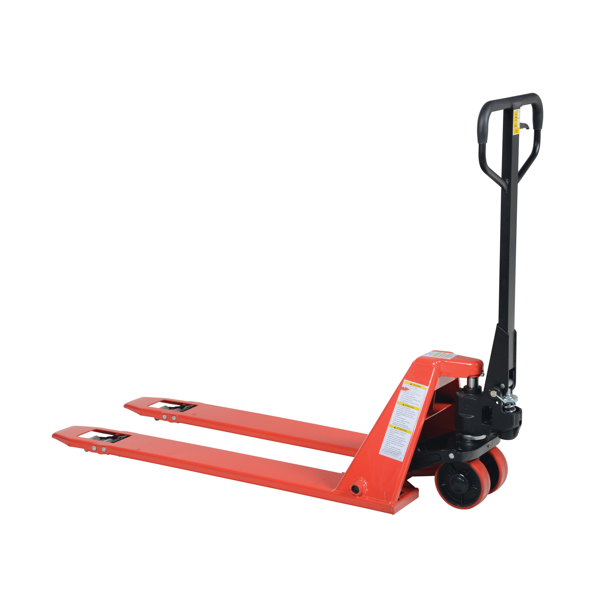 Vestil Super Low Profile Pallet Truck - 2200 Lb. Capacity, 44in. Fork Length, 1.5in. Min. Lift Height, Model# PM2-2044-SLP